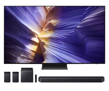 Telewizor 55" Samsung QE65S90F 65" OLED 4K 120Hz Tizen TV + HW-Q990F